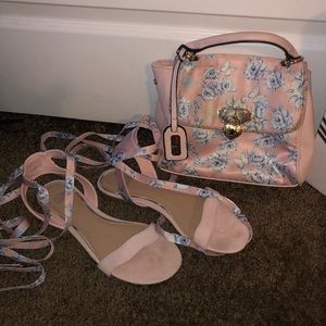 Ballet sandals and bag